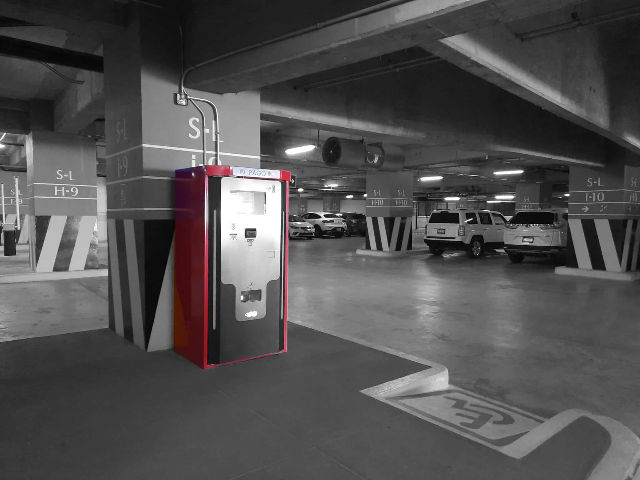 cajeros automaticos para estacionamientos